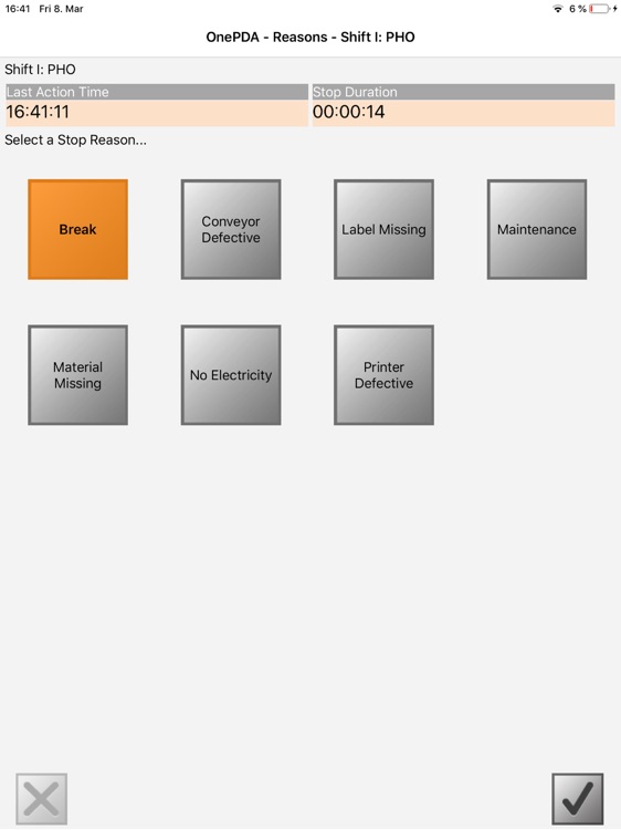 TIMBERplus PDA screenshot-4