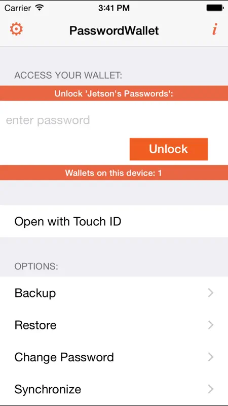 PasswordWallet - All Inclusive screenshot 1 of 5