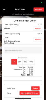Pearl Wok Chinese Restaurant screenshot 7