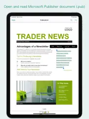 pub reader - for ms publisher ipad capturas de pantalla 1