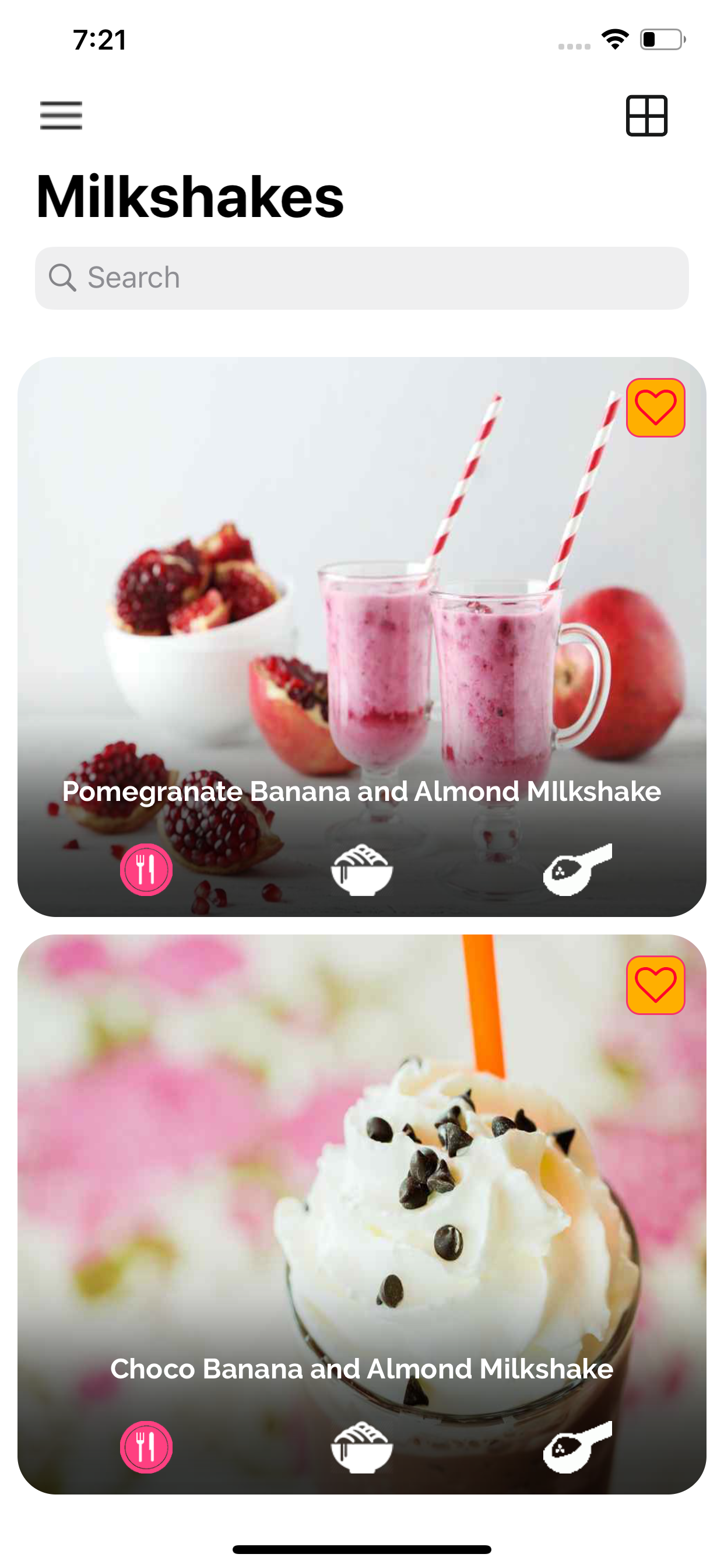 Milkshake Recipes