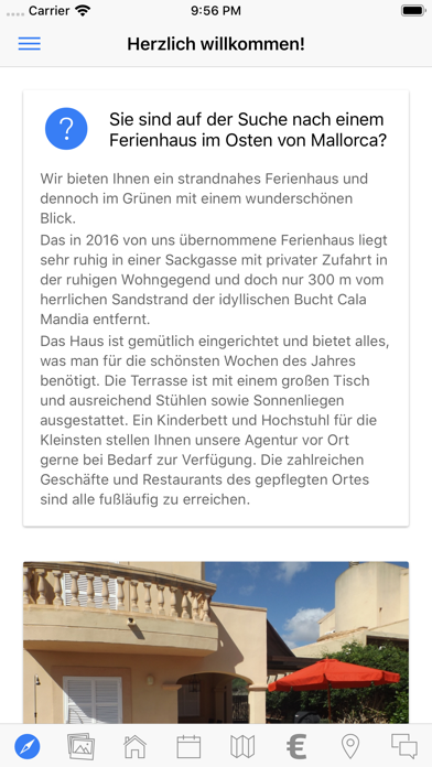 Casa Yelmo Ferienhaus Infos Screenshot