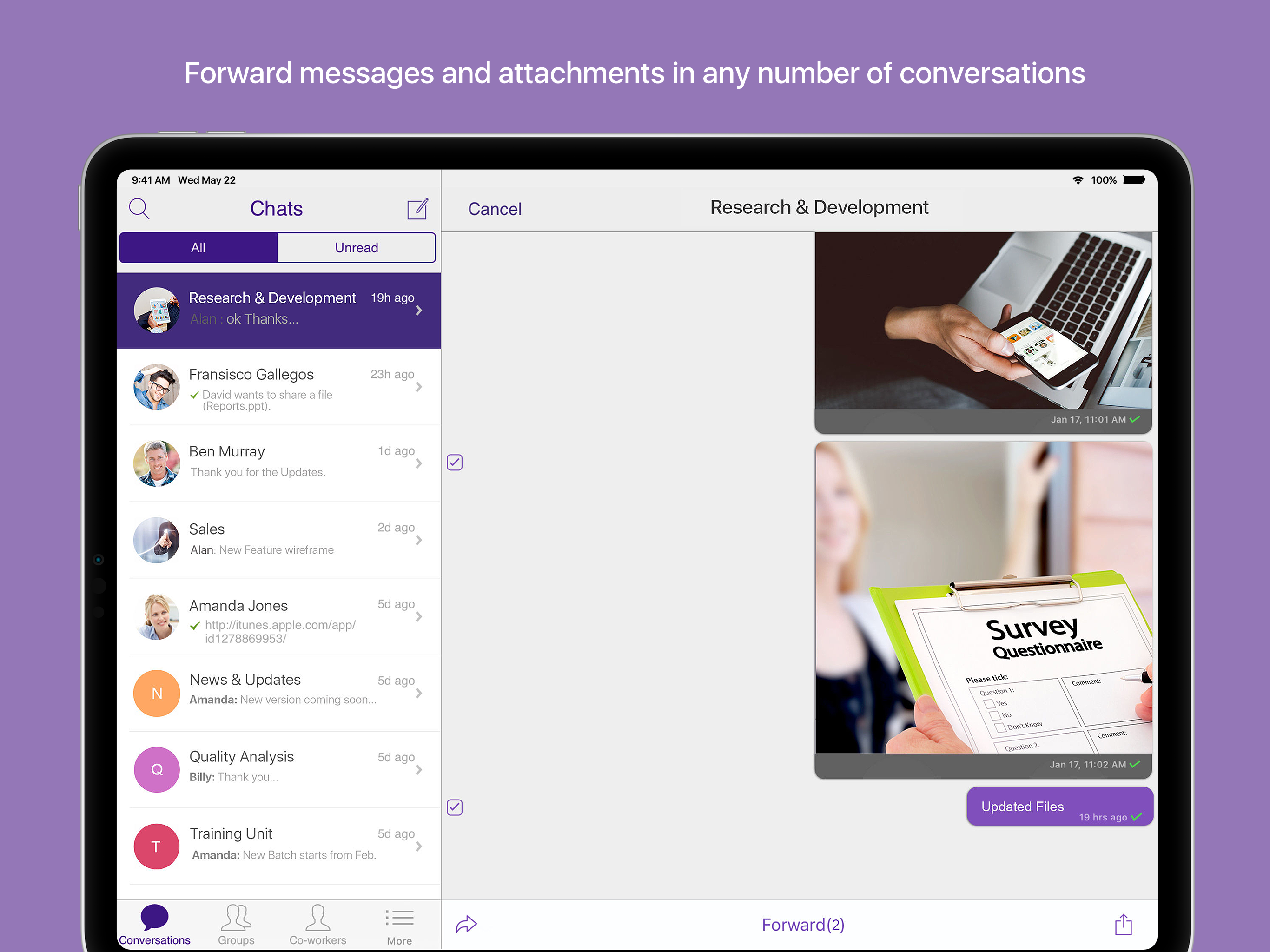 Office Chat, Work Messaging
