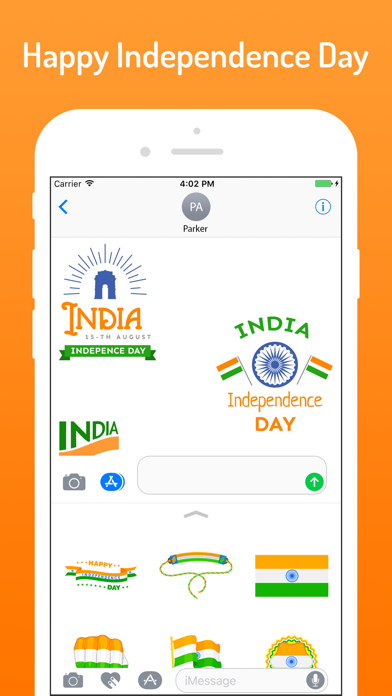 Independence Day Stickers !! screenshot 2