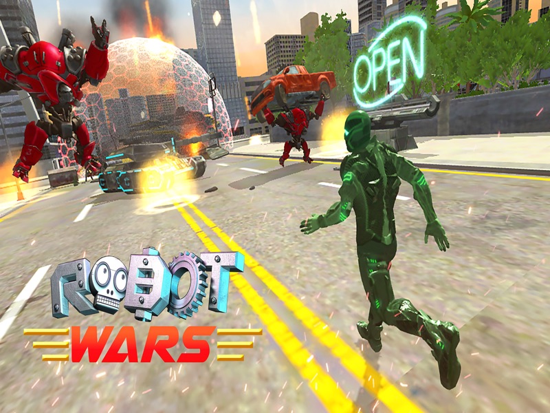 Evil Robot Fight Simulator screenshot 5