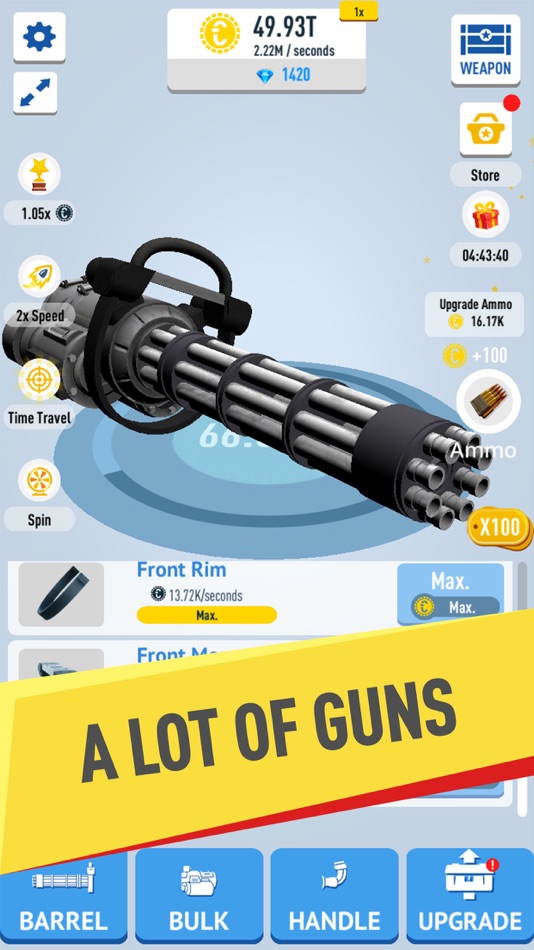 #2. Idle Guns Factory Tycoon (iOS) 由: PSV Studio