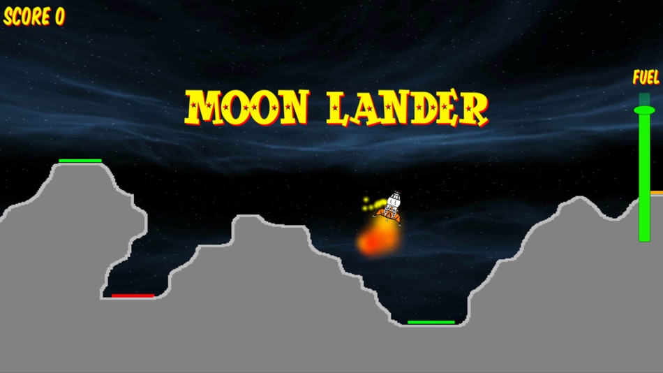 #2. Moon Lander Lunar Lander (iOS) 由: Galatic Droids