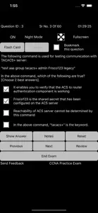 CCNA 200-301 Exam Simulator screenshot #2 for iPhone