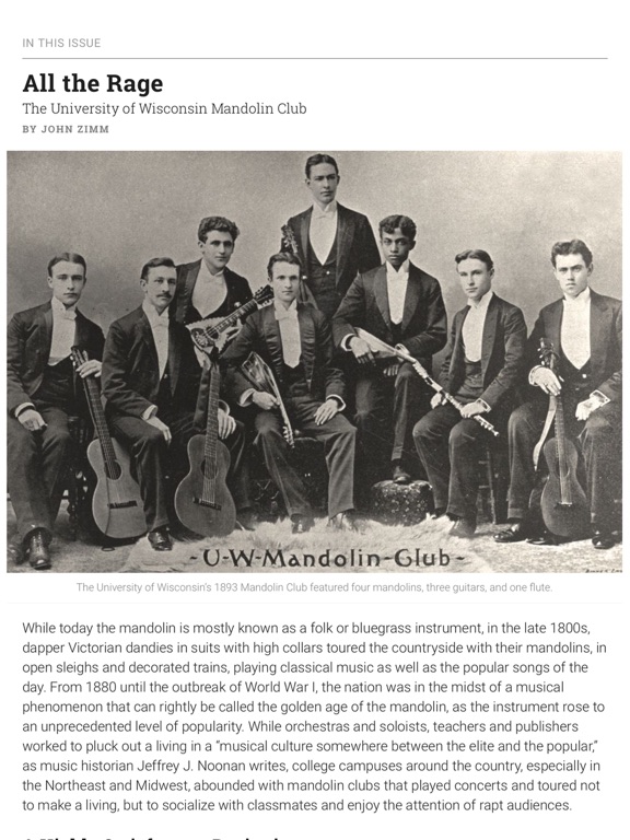 Screenshot #4 for Wisconsin Magazine of History