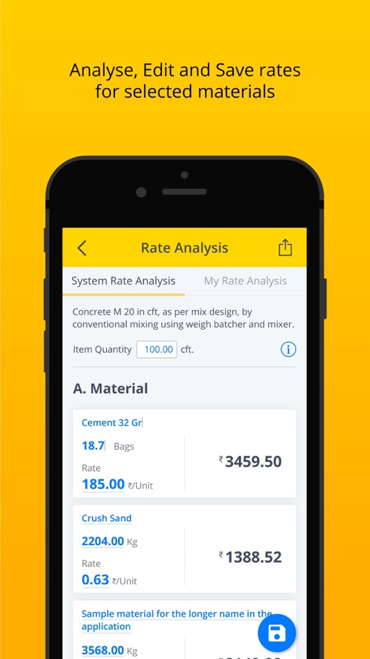 #2. Rate Analysis (iOS) 由: Big Slice Technologies Private Limited (OPC)