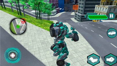 Screenshot #1 pour Dinosaur Vs Robot Car War