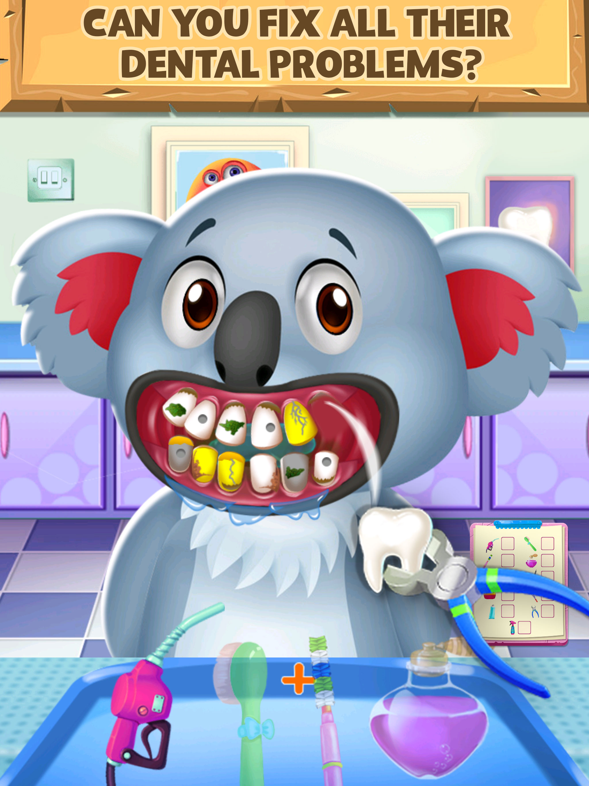 Crazy Animals Dentist Clinic!