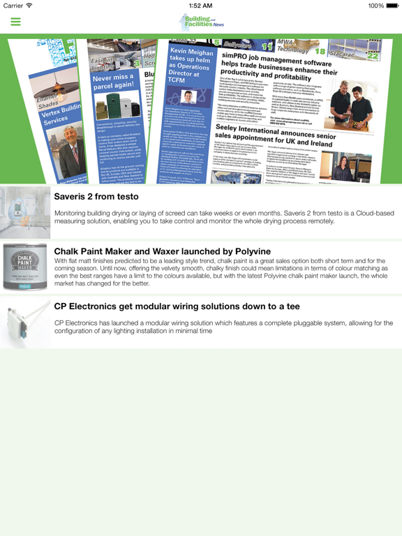 Screenshot #4 pour Building and Facilities News