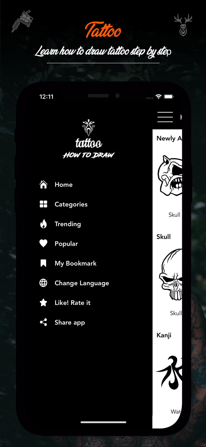 How to Draw Tattoo Pro