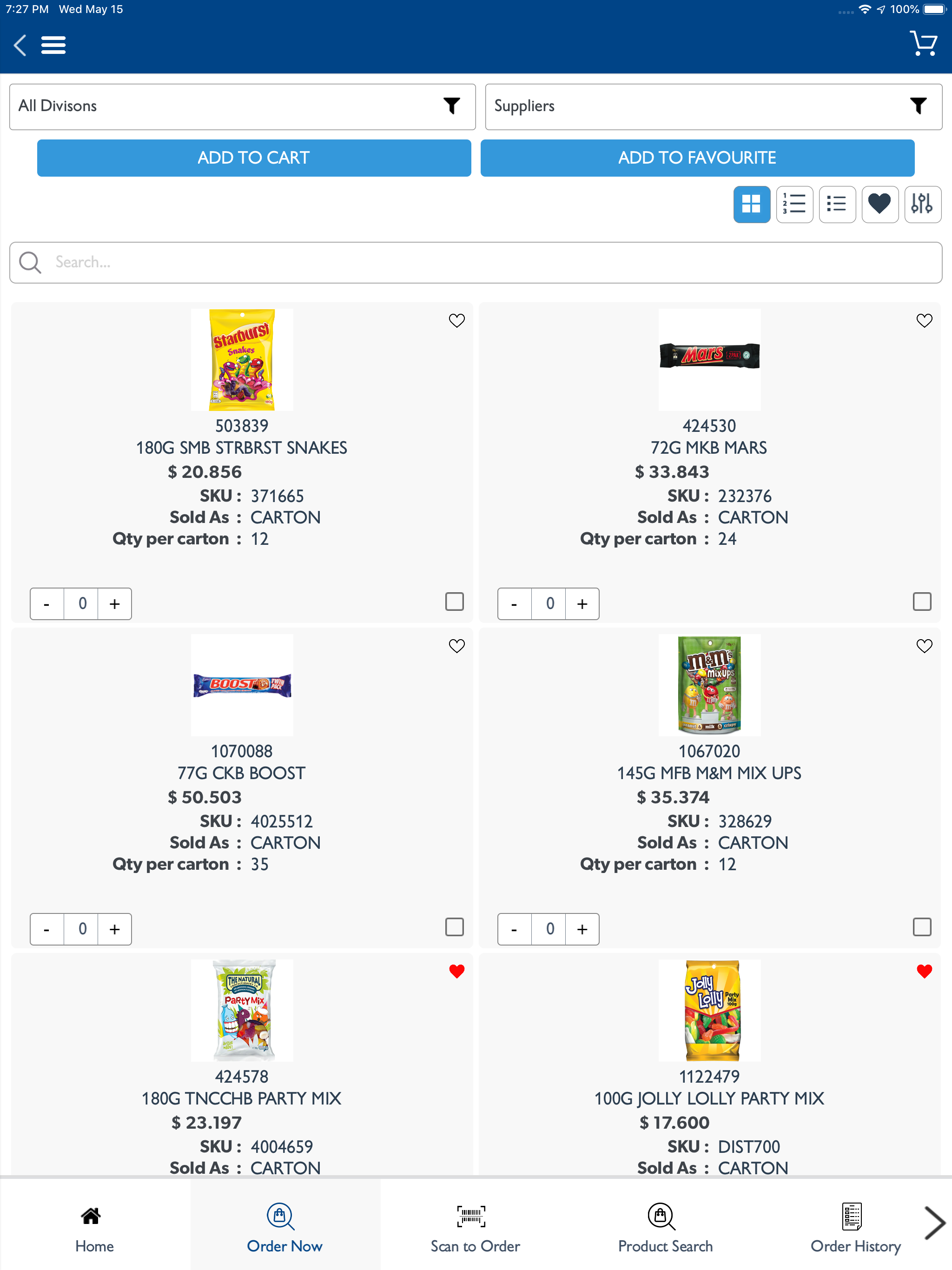 TDG Orders