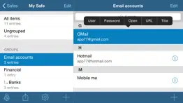 pwsafe 2 - password safe iphone screenshot 2