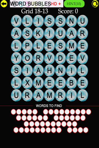 Word Bubbles HD Plus - náhled