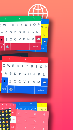 ColorKeys keyboard: Fancy Text screenshot 3
