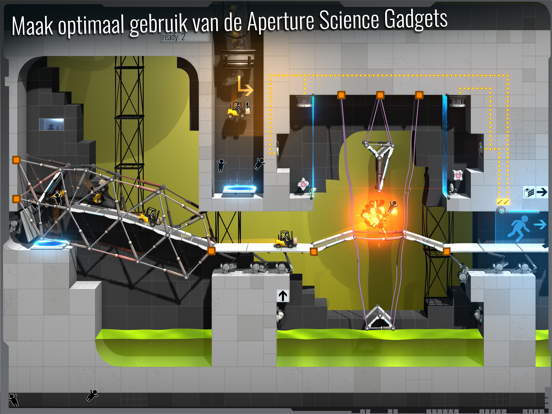 Bridge Constructor Portal iPad app afbeelding 5