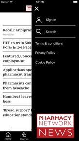Pharmacy Network News screenshot