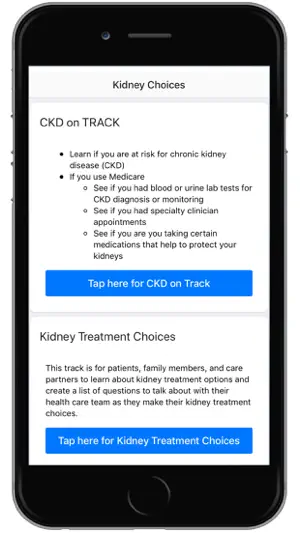 Kidney Choices screenshot 2