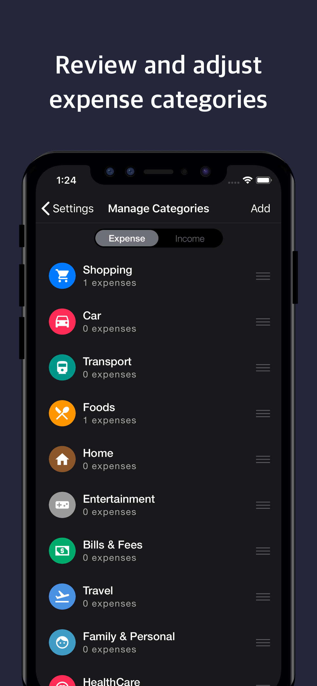 Budget.ly : Track Your Expense
