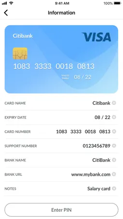 SafePin Lite screenshot 2