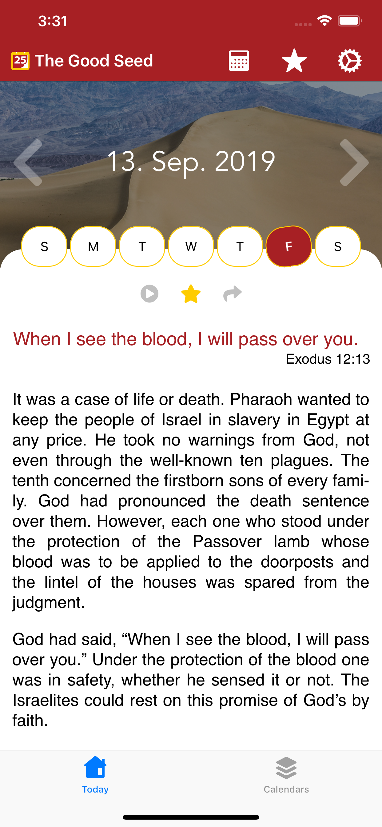 The Good Seed|The Lord is Near