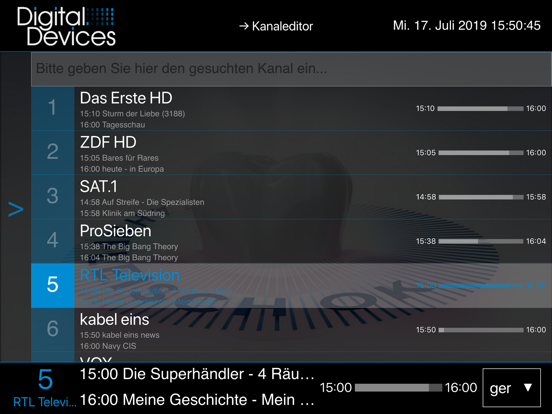 Screenshot #6 pour DVB>IP TV