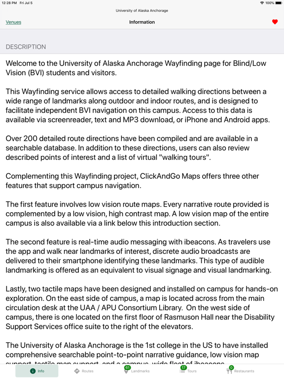 Screenshot #5 pour UAA Wayfinding