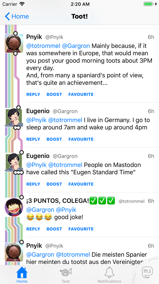 #3. Toot! for Mastodon (iOS) By: Dag Agren