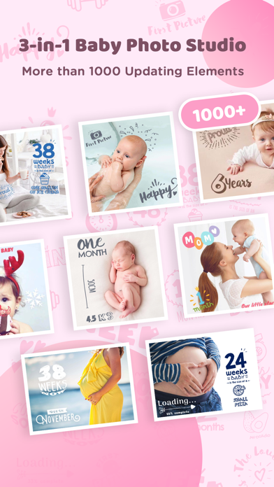 Babily - Baby Milestones Fotos iPhone screenshot 6 - Entertainment app