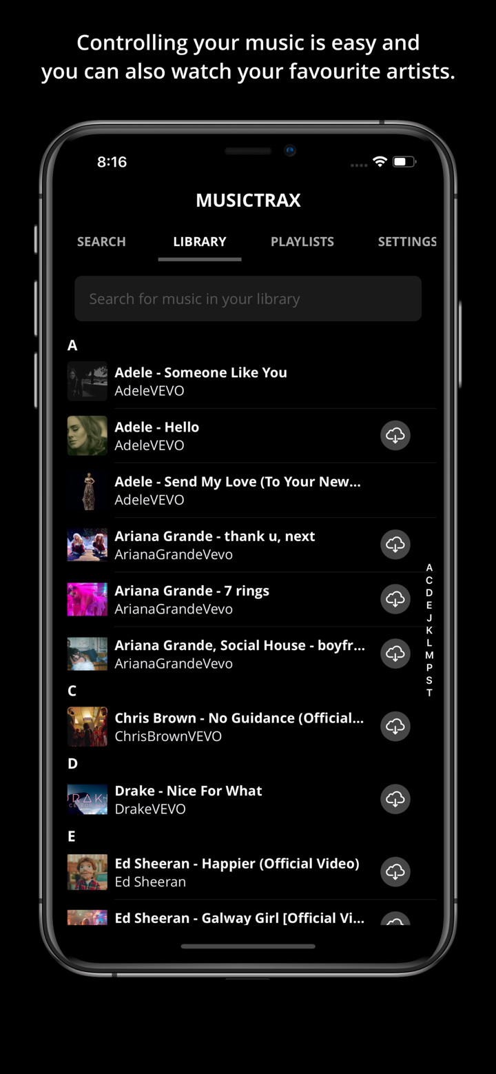 Musictrax - Unlimited Music screenshot 2