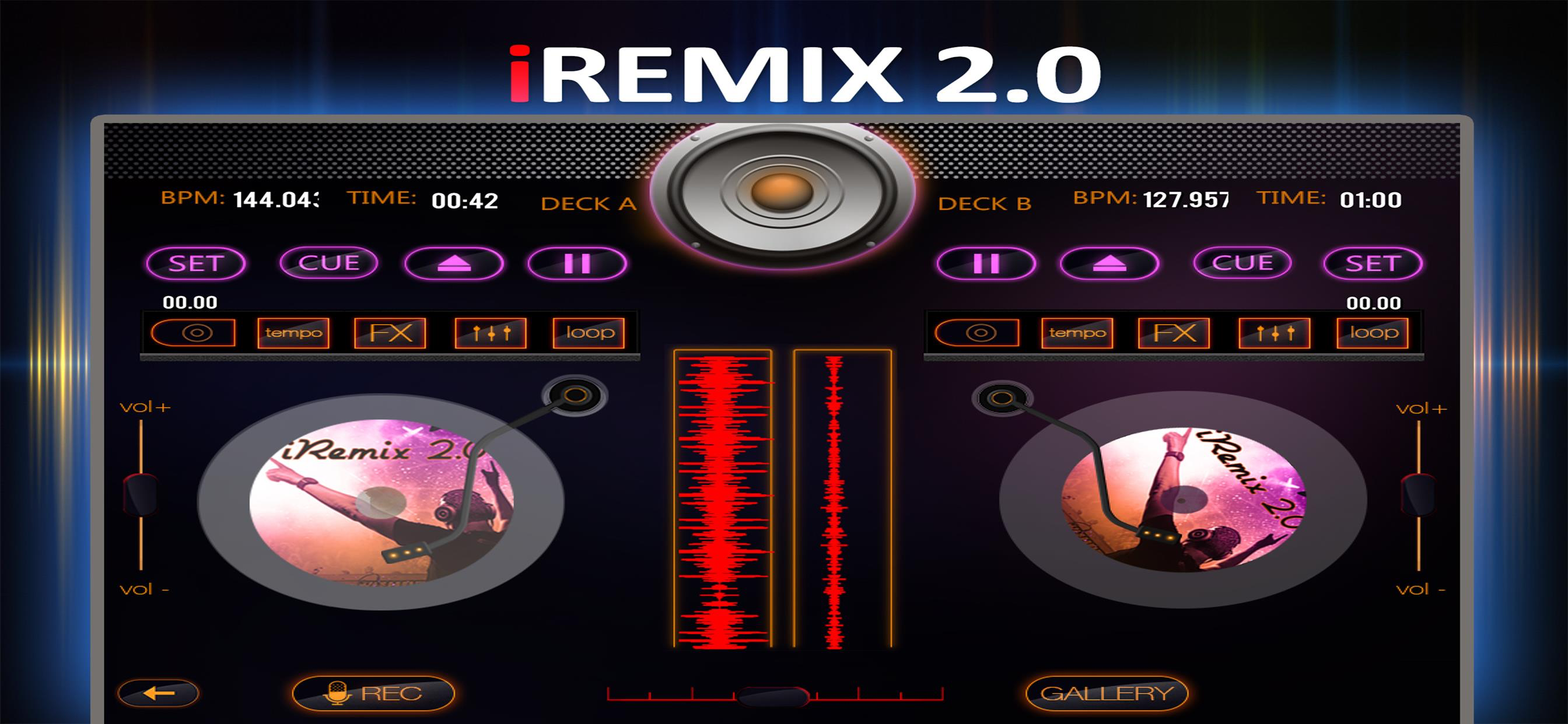 iRemix 2.0 DJ Music Remix Tool