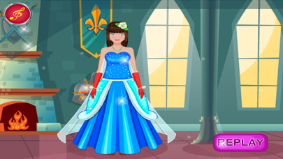 Dress Up Game Sleeping Beauty Screenshot