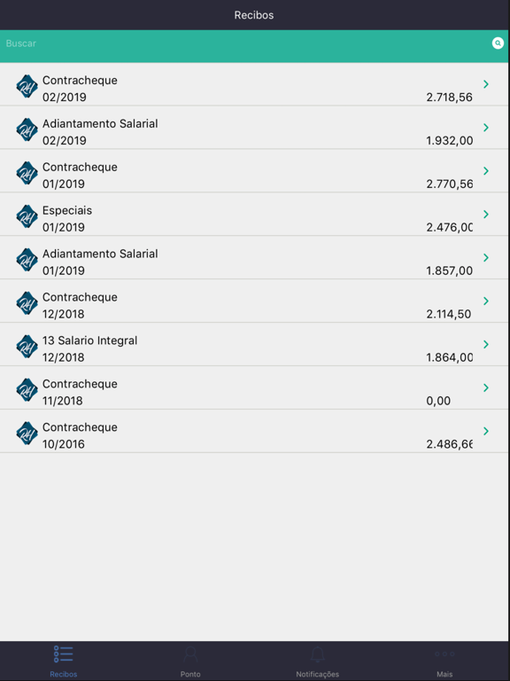 Screenshot #6 pour OpenRH