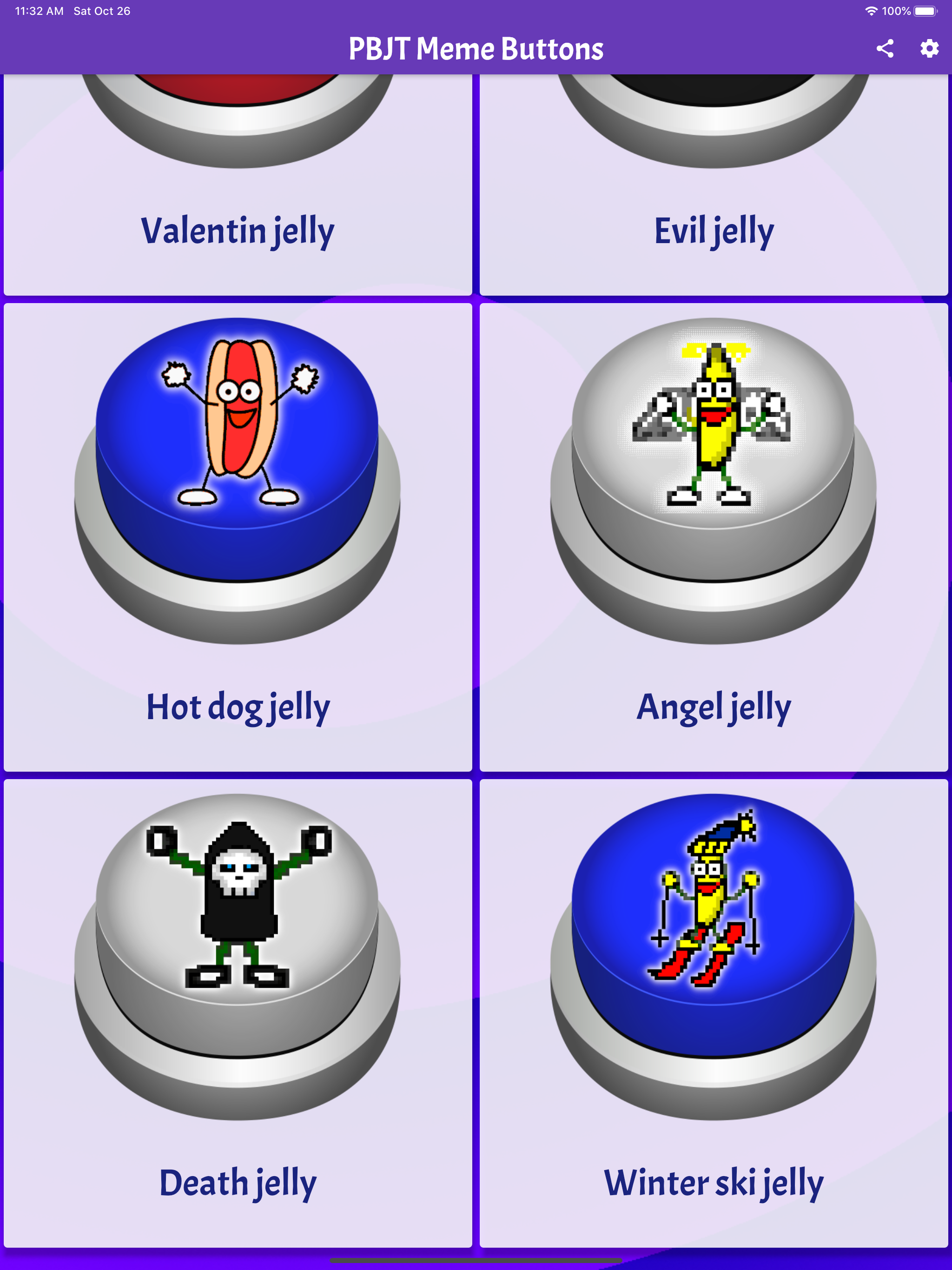 PBJT Meme Buttons