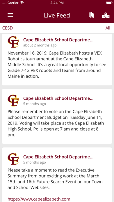 Cape Elizabeth Schools screenshot 3