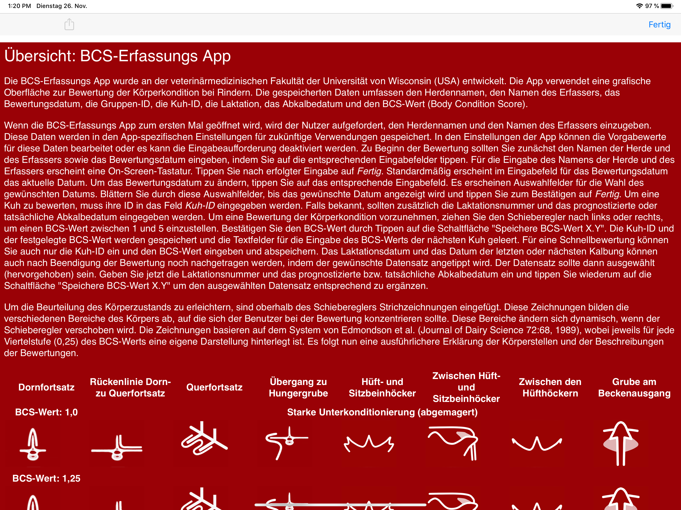 Body Condition Scorer screenshot 6