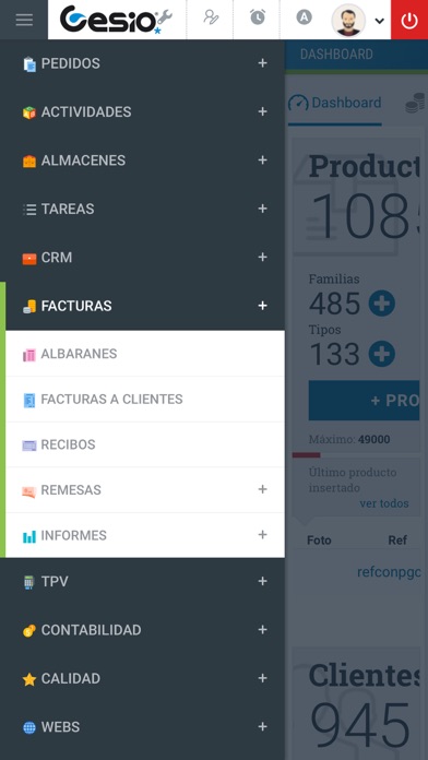 Screenshot #2 pour GESIO ERP