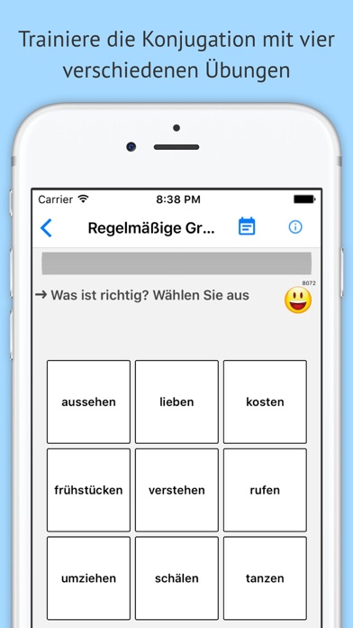 Screenshot #2 pour Verben - Trainer PRO