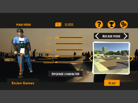 Scooter FE3D 2 iPad screenshot 4 - Games app
