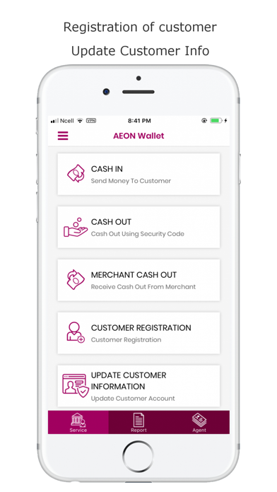 How to cancel & delete AEON Wallet Agent/Merchant from iphone & ipad 2