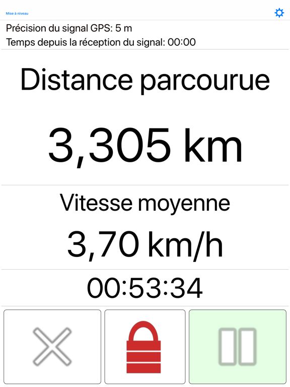 Screenshot #4 pour Odomètre GPS