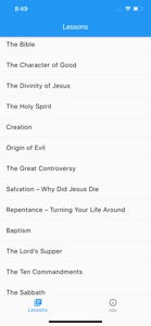 Adventist Bible Studies screenshot #1 for iPhone