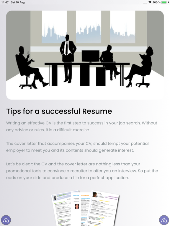 Tips for a successful Resume