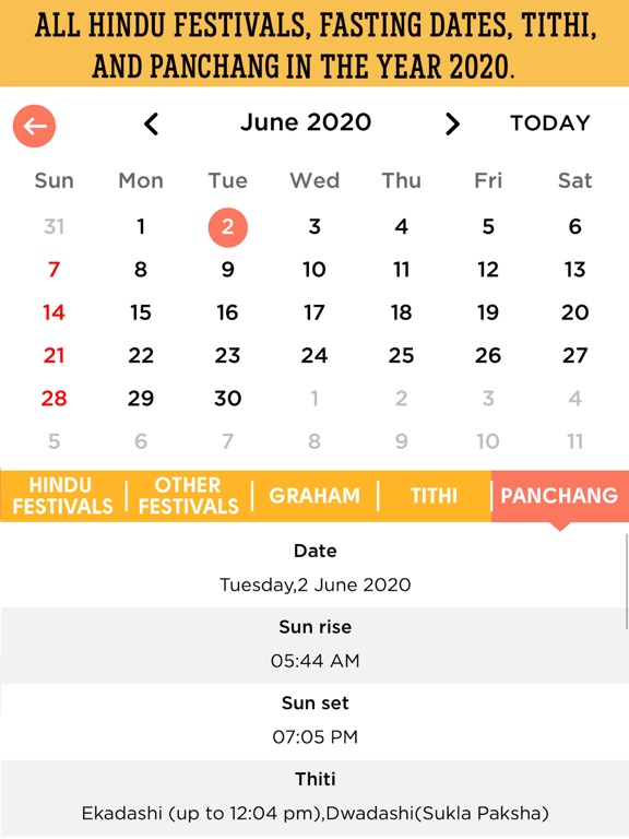 Hindu Calendar Panchang Apps 148apps