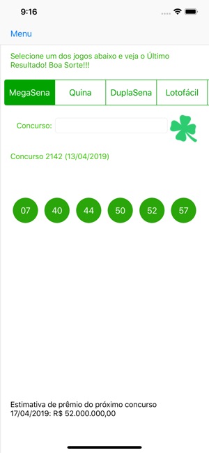 Sorte Digital Loteria(圖2)-速報App