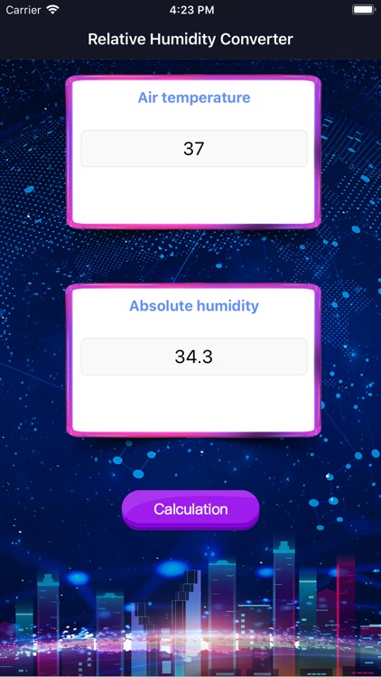 Relative Humidity Converter