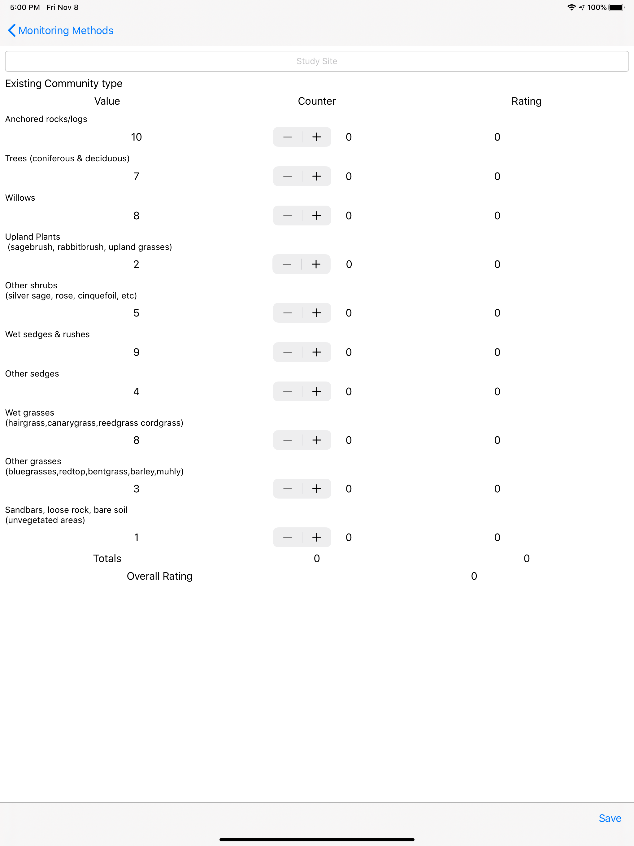 Rangeland Health Monitoring